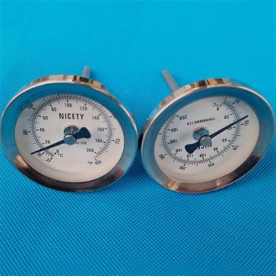 塑料干燥机金属表烤料机金属温度表 烤箱温度计烘箱温度计