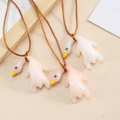 2个大号网红爆款车载变色烤鸭汽车挂件创意后视镜鸭子挂饰新品