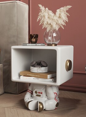 创意宇航员客厅大型落地摆件家居卧室床头柜软装饰品乔迁新居礼品