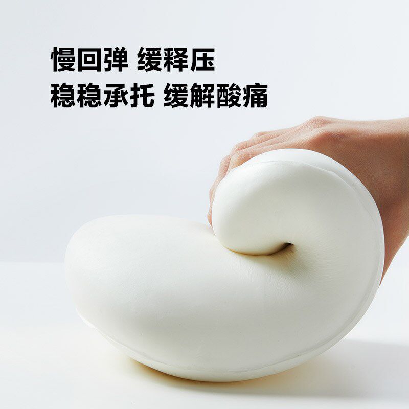 8H蝶翼3D护脊汽车靠垫腰靠头枕套装靠背开车护腰神器汽车靠背垫