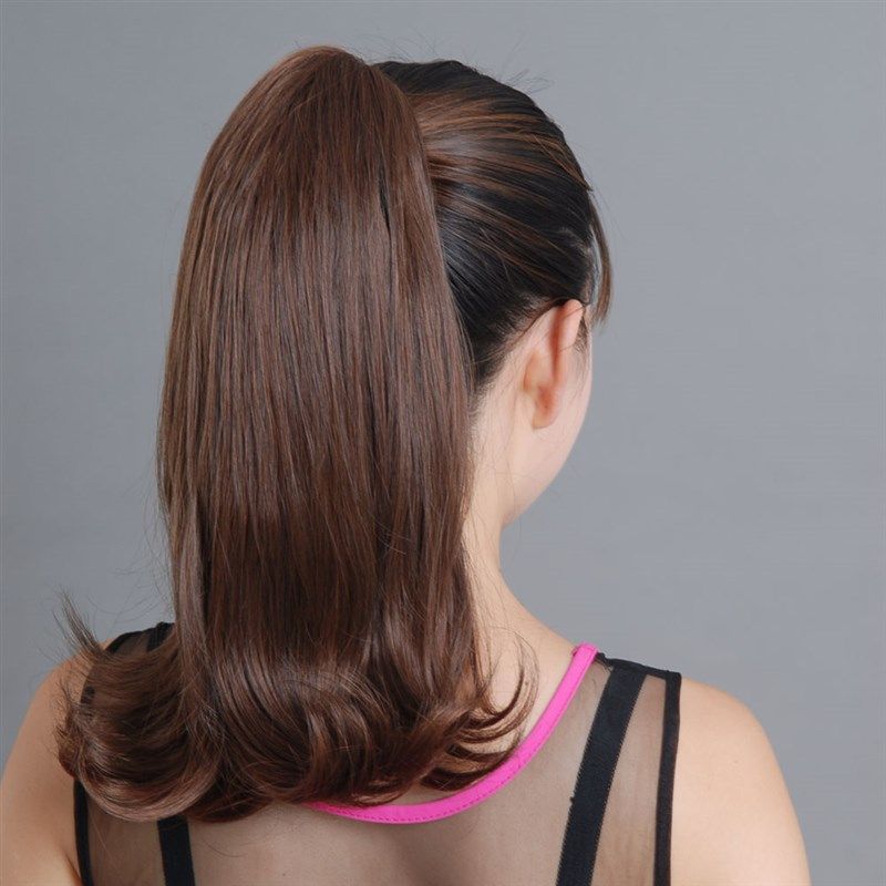 自然卷抓夹式微卷梨花马尾假发辫子女加厚中长卷发蓬松夹子假马尾,美发护发/假发,马尾,淘宝优惠券,粉丝福利购,淘宝优惠卷