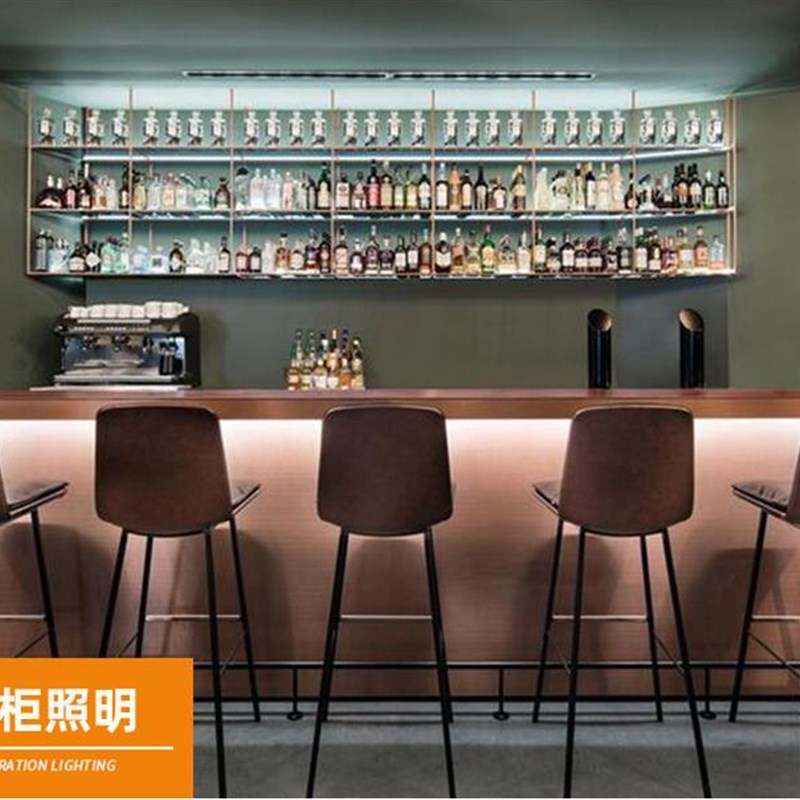 超薄LED硬灯条220V长条贴片灯 超亮柜台货架酒柜衣柜家用展柜灯带