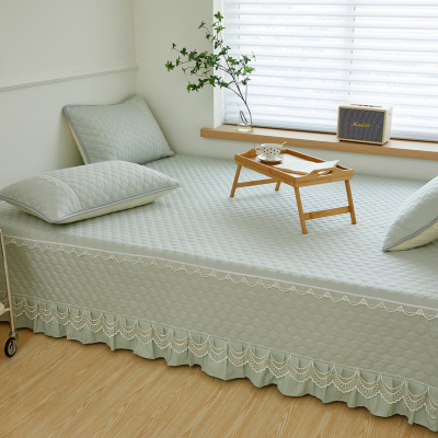 2023新款高级榻榻米床盖夏季纯棉炕盖夹棉防滑可定制四季通用床单