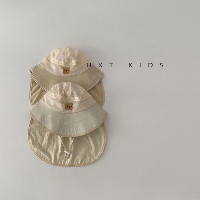 儿童网面夏凉帽透气大帽檐披肩防晒帽夏天婴儿宝宝出游遮阳帽子潮,童装/婴儿装/亲子装,帽子,淘宝优惠券,粉丝福利购,淘宝优惠卷