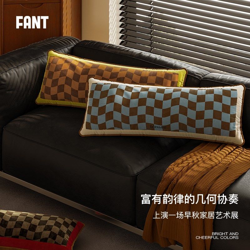 午后柏林中古风宿舍女生夹腿睡觉专用抱枕轻奢高级感床上长条枕头