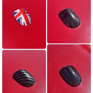 适用于宝马mini迷你cooper喷水口盖装 贴one 饰壳雨刷刮喷水罩改装