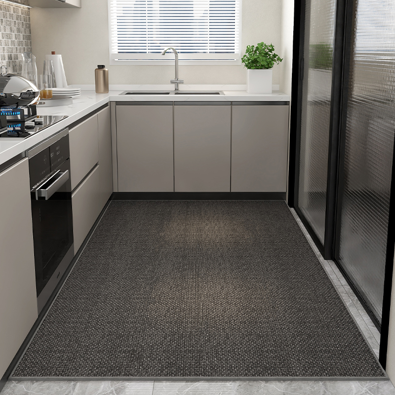 厨房专用地垫吸水防油家用满铺大面积地毯免洗可擦洗防滑耐脏脚垫