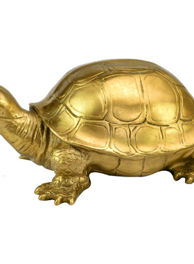 铜乌龟摆件铜千年龟百寿龙龟家居长寿龟贺寿礼品铜龟工艺品