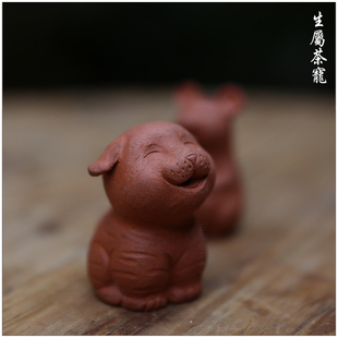 【茶宠 生属宠】古陶老茶鬼 赵桂波手捏 全手工 虎宠 鼠宠 牛宠