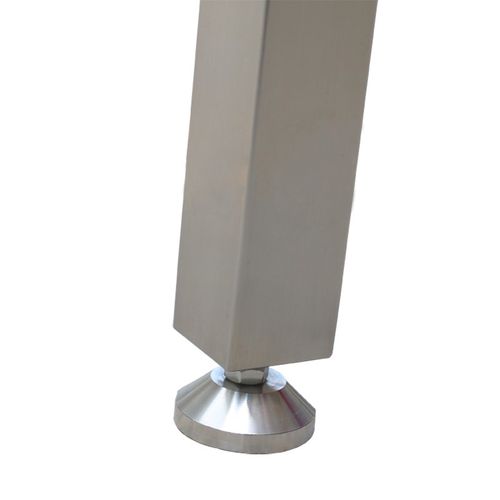 定制桌腿支架餐桌脚现代全屋橱柜单边脚调高度吧台腿