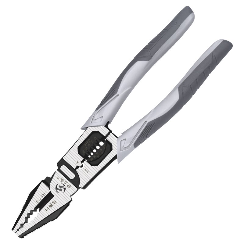 欧力狮多功能剥线钳老虎钳工业级钳子电工家用高硬度省力夹钳