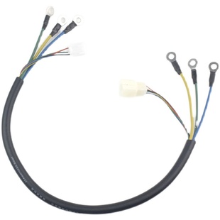 电动两三四轮车电机线差速电机电动车耐高温线霍尔八线延长线