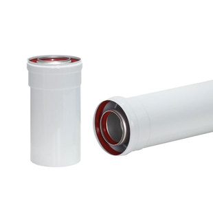 阿里斯顿壁挂炉冷凝炉原厂排烟管层铸铝锅炉烟道加长直管弯头