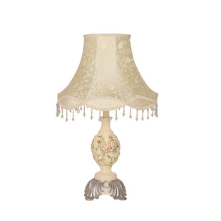 欧式台灯卧室床头灯现代创意时尚客厅书房温馨田园插电调光