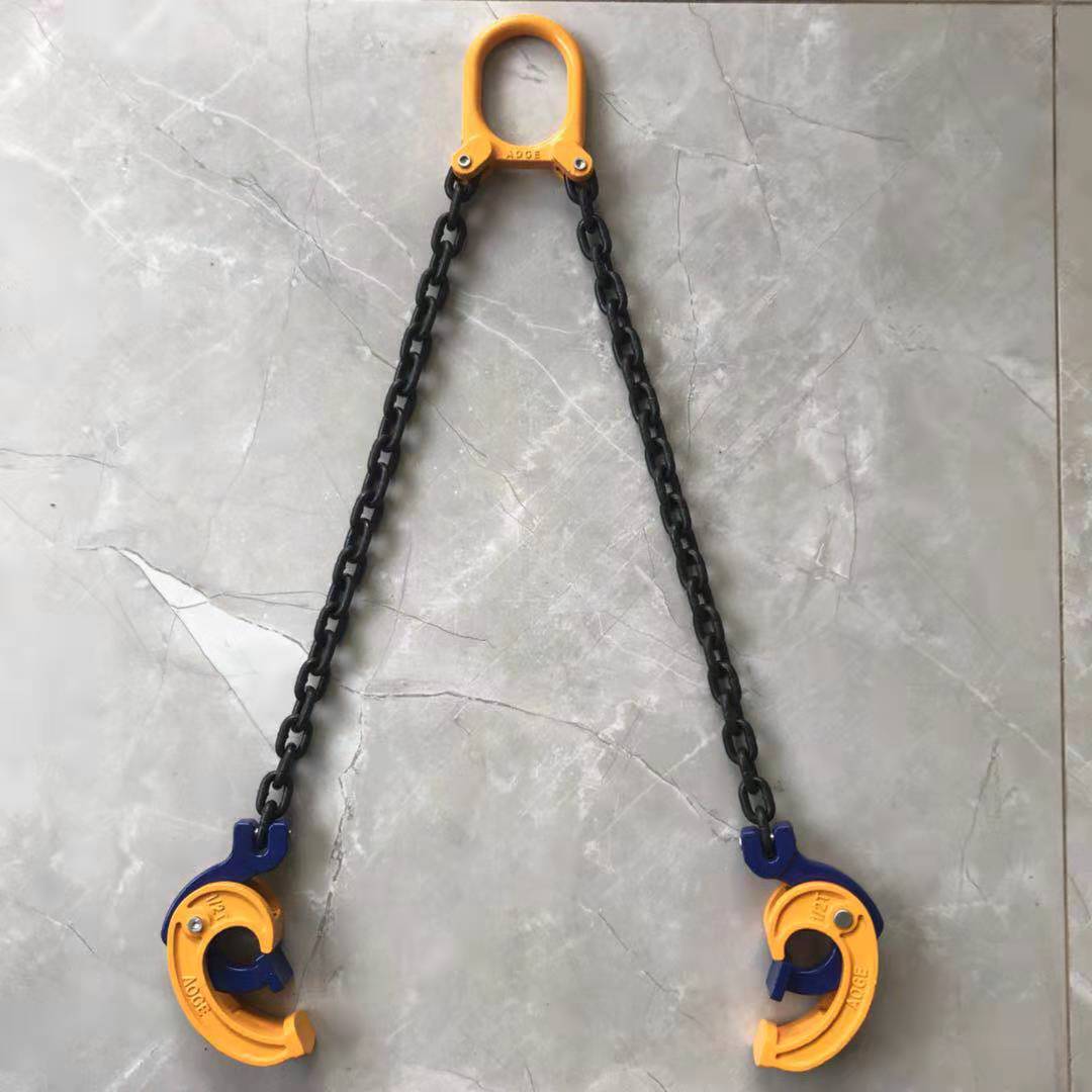 油桶吊钩夹子叉车鹰嘴链四钩夹具吊钳重吊具装卸油桶工具桶夹