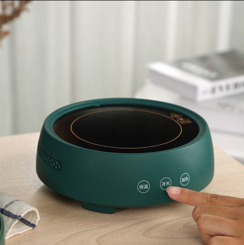 迷你电陶炉煮茶器小型电磁炉铁壶装静音烧水茶炉小巧圆形触摸