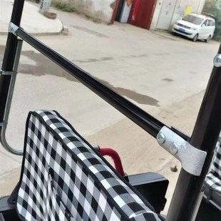 电动三轮车篷雨棚支撑架子加粗厚型前腿后腿钢管包