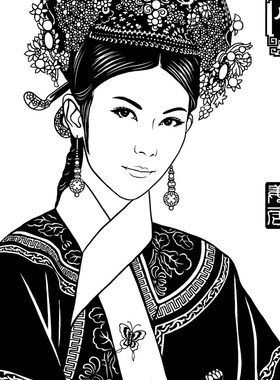人物人像肖像定制婚纱照片纯手工剪纸定做生日结婚礼物明星中国风