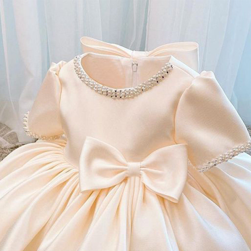 儿童礼服小女孩公主裙女童礼服裙白色婚纱花童演出女宝宝周岁生日,童装/婴儿装/亲子装,儿童礼服,淘宝优惠券,粉丝福利购,淘宝优惠卷