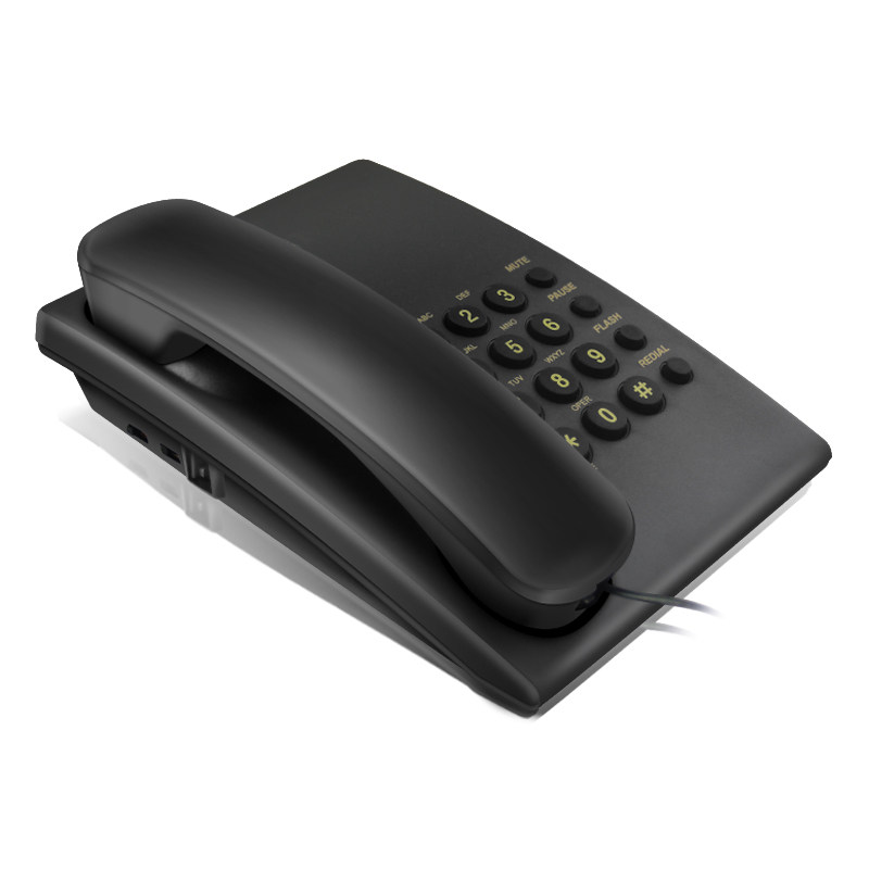 酒店电话机 座机 办公家用商务电话 免电池 无来电显示 固定电话