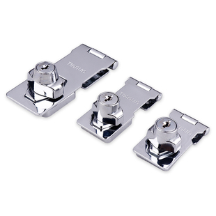 抽屉锁免开孔冰箱锁防偷吃厨子锁柜子锁免打孔冰柜锁防盗带锁商用