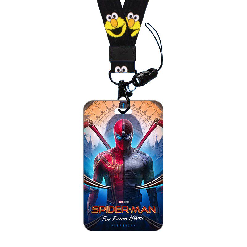 蜘蛛侠英雄归来卡套学生校园饭卡公交卡羊城通门禁工厂牌校牌套
