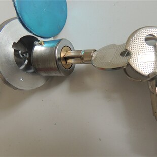 纯铜翻板门应急锁配件门锁抽锁芯车库锁拉绳电动翻版门配件