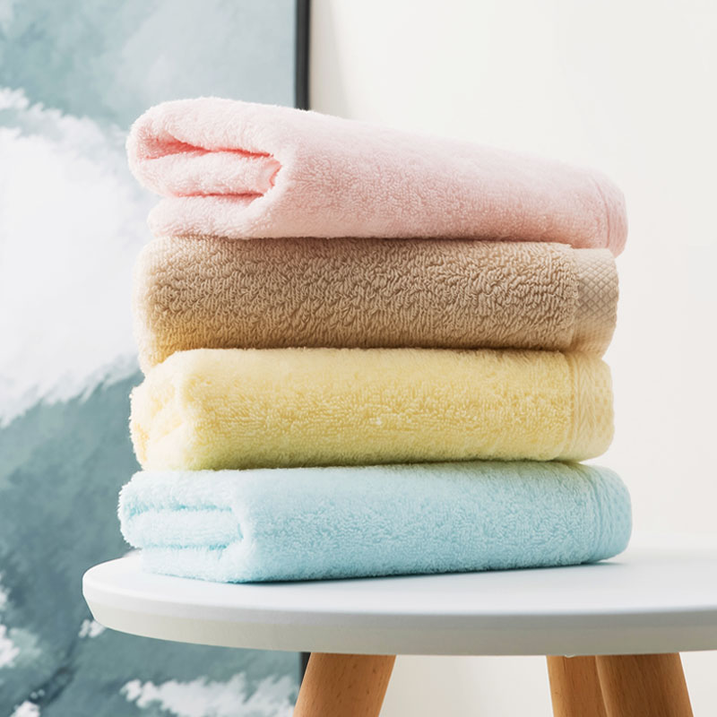 幸和素色纯棉面巾全棉柔软儿童成人男女洗脸吸水毛巾