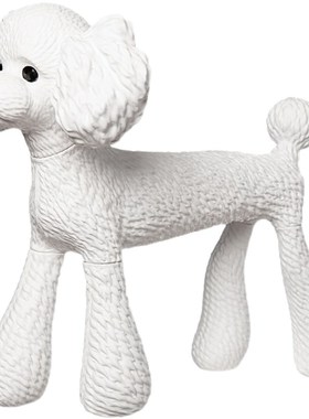 泰迪狗摆件宠物店装饰狗模型家居装饰泰迪衣服拍摄道具可爱狗摆件