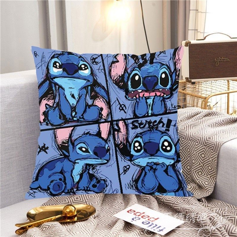卡通动漫史迪仔十字绣抱枕新款卧室沙发靠垫满绣diy手工制作线绣,居家布艺,十字绣套件,淘宝优惠券,粉丝福利购,淘宝优惠卷
