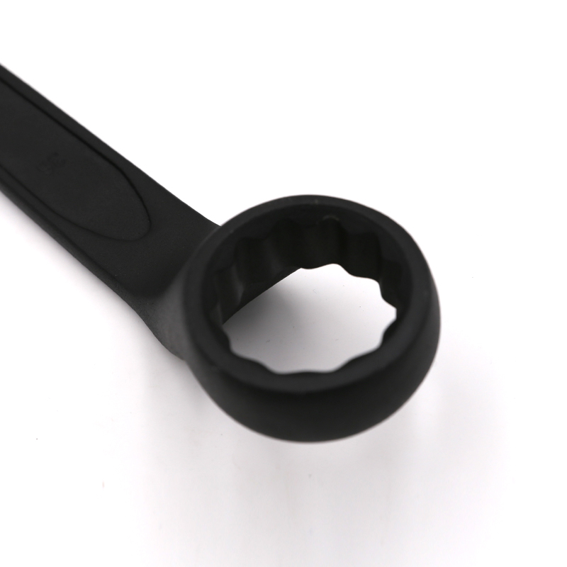 重型单头高颈梅花扳手加长 27加厚30工具36弯头32敲击24 46 55 50