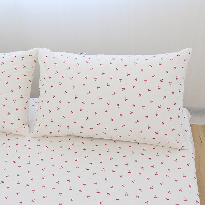 小樱桃2023新款纯棉枕头套枕芯套一对装儿童家用全棉单人48cm74cm,床上用品,枕套,淘宝优惠券,粉丝福利购,淘宝优惠卷