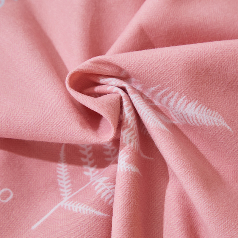 加厚磨毛纯棉床单单件全棉银杏学生宿舍单双人保暖被单枕套三件套