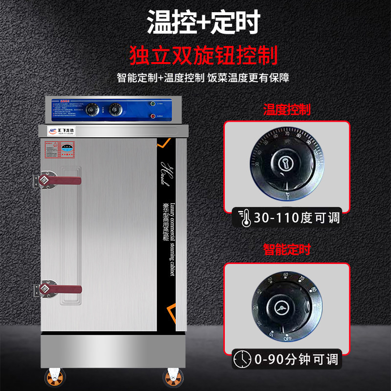蒸饭柜商用电蒸箱蒸包炉燃气小型食堂全自动蒸饭车馒头米饭蒸饭机
