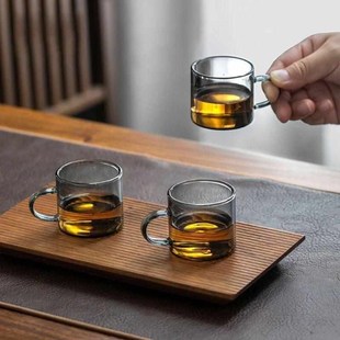 玻璃茶具装 家用茶盘耐热防烫泡茶壶小型办公室会客喝茶功夫茶杯