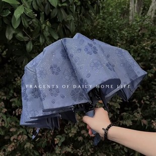 遇水雨伞晴雨两用长雨伞加大加厚加固短伞大号自动伞