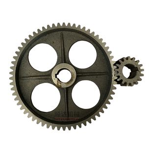 LD型配料机搅拌站托辊输送机大小齿轮传动