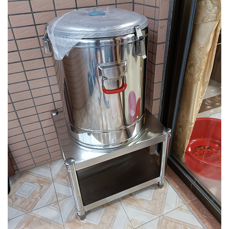 厨房台桌面电饭锅调料收纳架子不锈钢消毒柜桶架2双层落地储物架