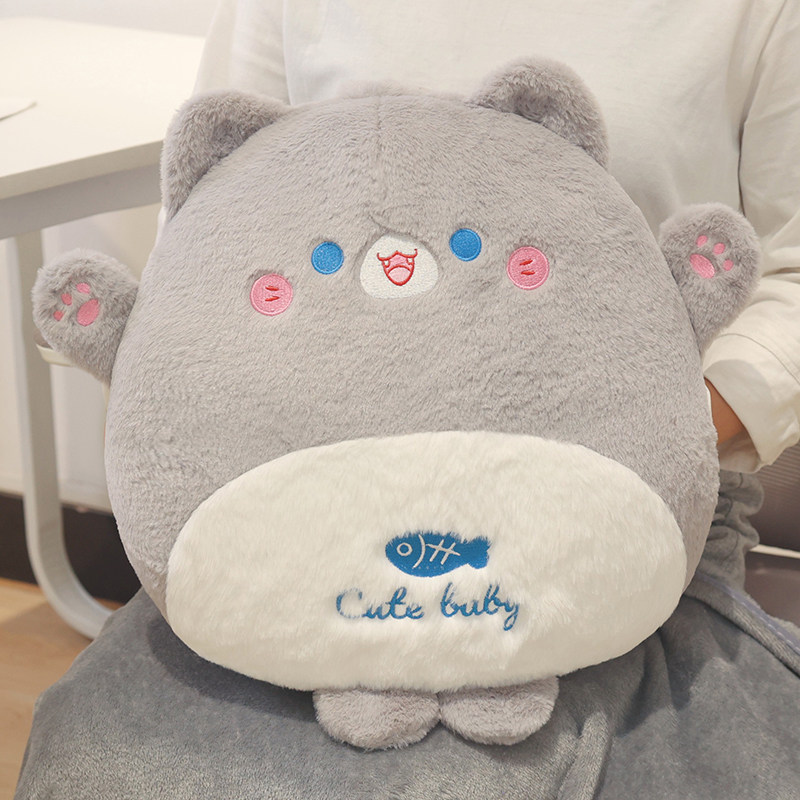 暖手抱枕毯子二合一午睡枕头办公室午休神器毛毯睡觉靠枕被子两用,居家布艺,抱枕被,淘宝优惠券,粉丝福利购,淘宝优惠卷