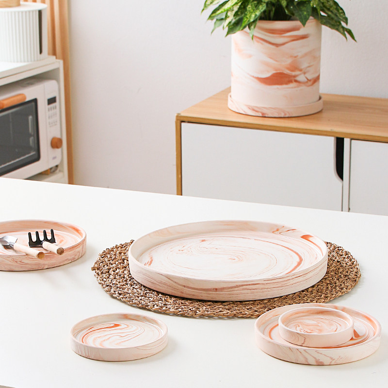 底盘陶瓷花盆托盘绿萝绿植多肉花容器接水托装饰摆台圆形多肉底托,鲜花速递/花卉仿真/绿植园艺,花盆,淘宝优惠券,粉丝福利购,淘宝优惠卷