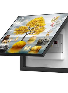 电表箱装饰画免打孔配电箱遮挡箱总关电闸箱电表盒空箱墙挂画