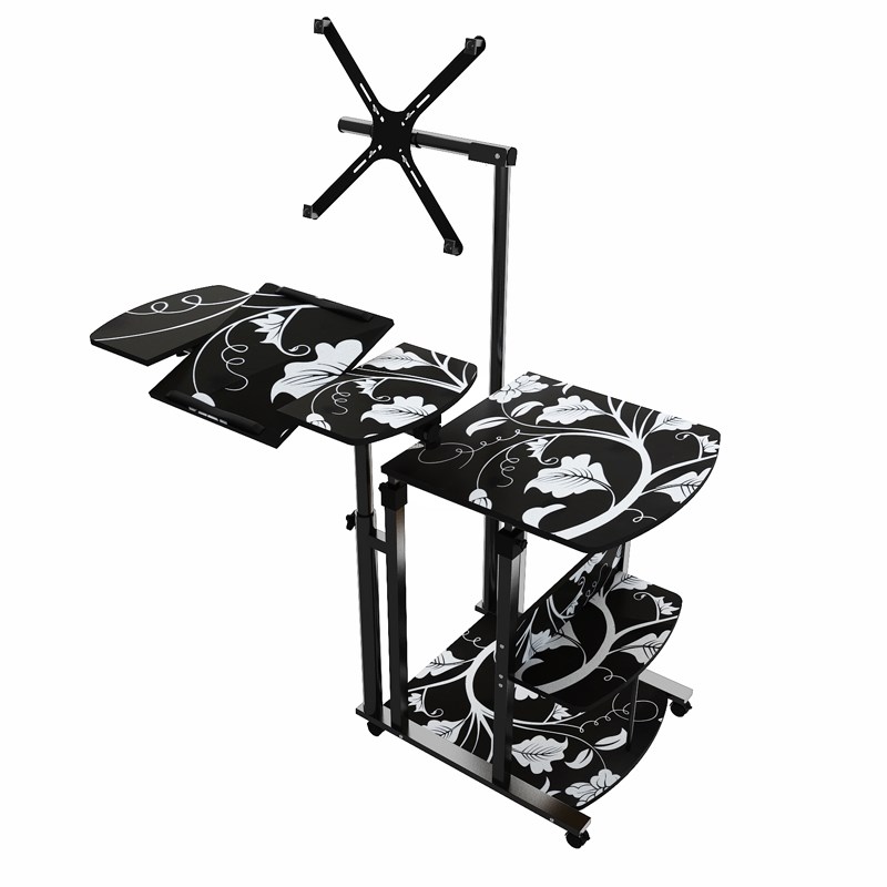 懒人电脑桌悬挂台式家用桌床边桌可折叠升降桌笔记本床桌台式