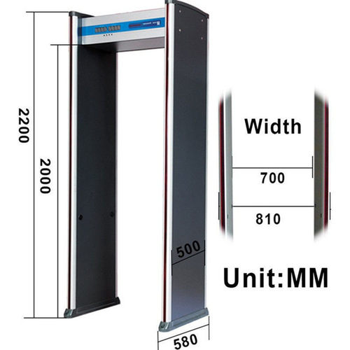 金属探测门高灵敏商场T车站医院金属探测门全区六区安检门通过