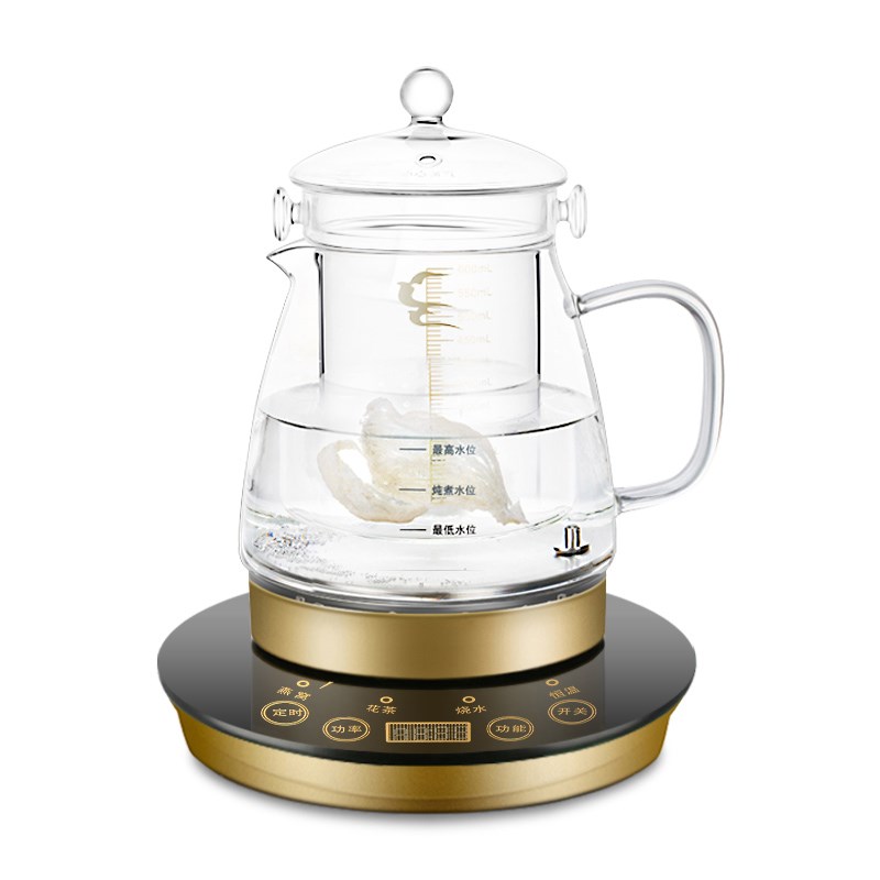 韩代燕窝壶炖盅全自动玻璃电炖盅隔水炖电炖锅多功能养生茶壶