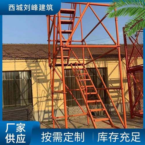 建筑安全梯笼工地防护爬梯笼箱体梯笼桥梁墩柱盖梁平台施工安全梯