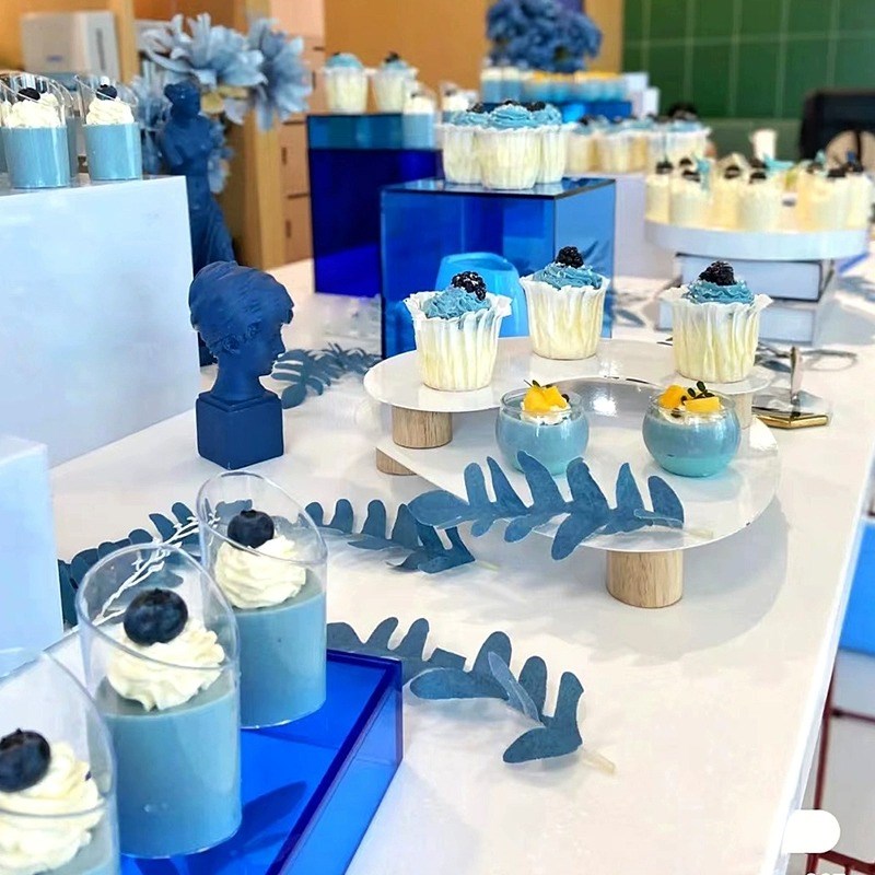 甜品台台食物展示架婚庆冷餐会点心摆台道具