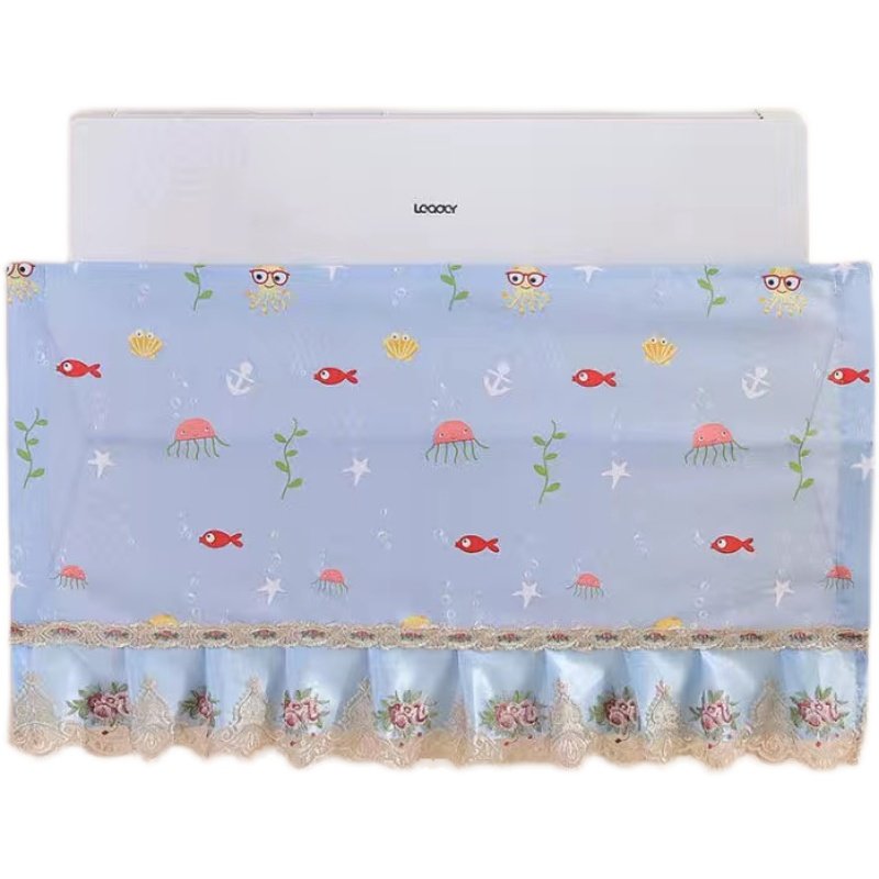 空调风口挡风板防直吹挂壁式防风帘通用遮风婴幼儿冷气挡板月子罩