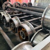 T型轮单边轮轨道轮重型H轨道轮火车轮高铁轮地铁轮