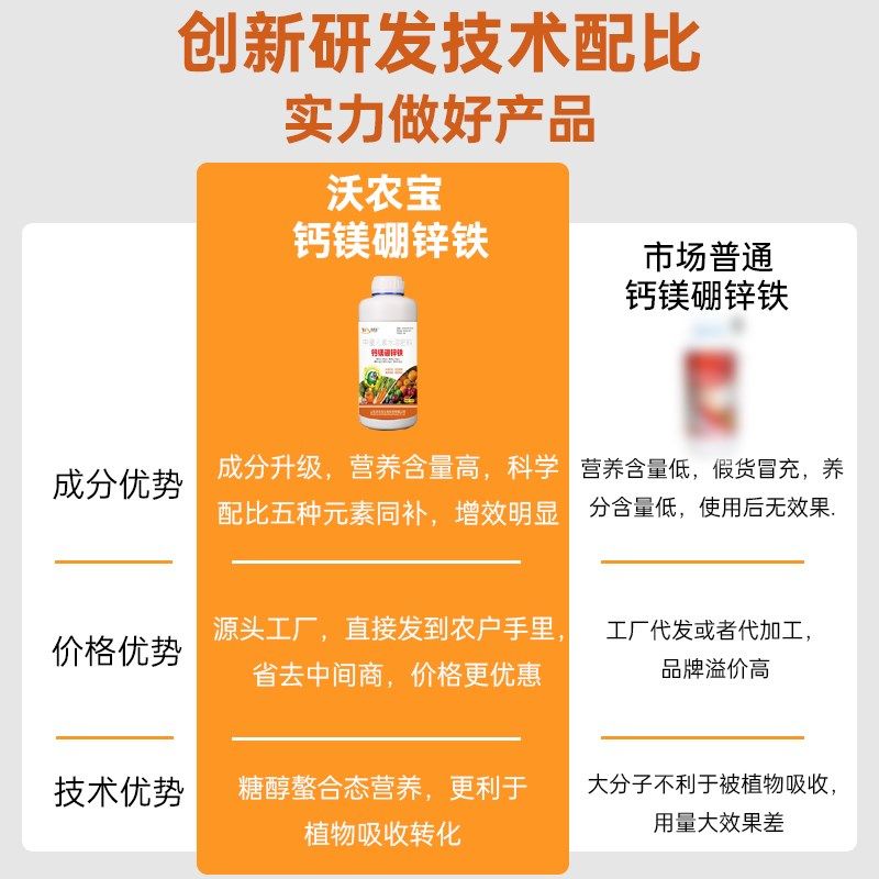 钙镁硼锌铁叶面肥料喷施蔬菜果树通用水溶肥中微量元素防裂果,农用物资,叶面肥,淘宝优惠券,粉丝福利购,淘宝优惠卷