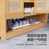入户鞋 柜家用门口室内简易鞋 架子收纳置物架玄关柜一体大容量多层